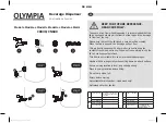 Preview for 1 page of Olympia CK939 Instructions For Use