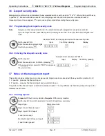 Preview for 27 page of Olympia CM 70 Operating And Programming Manual