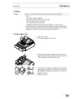 Preview for 5 page of Olympia CM 721 Operating Instructions Manual