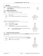 Preview for 24 page of Olympia CM 75 Operating And Programming Manual