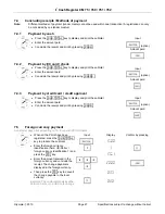 Preview for 27 page of Olympia CM 75 Operating And Programming Manual