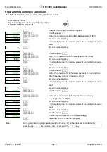 Preview for 8 page of Olympia CM1830 Quick Reference