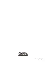 Preview for 8 page of Olympia CN316 Instruction Manual