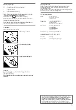 Предварительный просмотр 5 страницы Olympia CPD 3212 S Manual Instruction