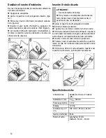 Preview for 12 page of Olympia CPD 425 Operating Instructions Manual