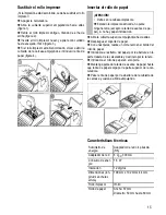 Preview for 15 page of Olympia CPD 425 Operating Instructions Manual