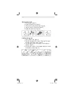 Preview for 12 page of Olympia CPD 430 Manual Instruction