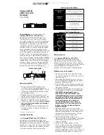 Olympia CREE XP-G LED RG245 User Manual preview