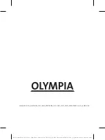Preview for 12 page of Olympia DM184 Instruction Manual