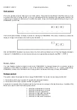 Preview for 5 page of Olympia ECR 465T-F Programming Instructions Manual