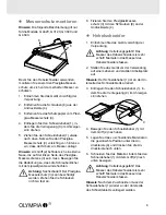 Предварительный просмотр 3 страницы Olympia G 3115 Operating Manual