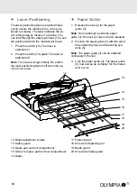 Preview for 10 page of Olympia G 3650 Operating Manual