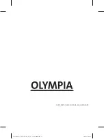 Preview for 12 page of Olympia GL970 Instruction Manual
