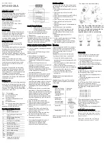 Preview for 3 page of Olympia HT 430-23A Instruction Manual