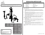 Preview for 2 page of Olympia K-4160H Installation And Maintenance Instructions