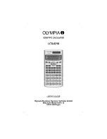 Olympia LCD-9210 User Manual preview