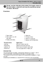 Preview for 13 page of Olympia MC 408.2 Manual