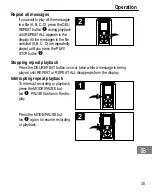 Предварительный просмотр 35 страницы Olympia MEMO 77 Operating Instructions Manual