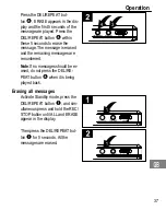 Предварительный просмотр 37 страницы Olympia MEMO 77 Operating Instructions Manual