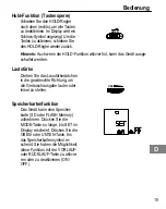 Предварительный просмотр 15 страницы Olympia MEMO 99 Operating Instructions Manual