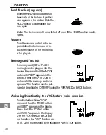 Предварительный просмотр 40 страницы Olympia MEMO 99 Operating Instructions Manual