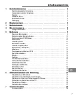 Preview for 3 page of Olympia MEMO88 Operating Instructions Manual