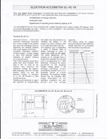 Предварительный просмотр 108 страницы Olympia Millennium-E Owner'S Manual