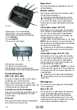 Предварительный просмотр 34 страницы Olympia NC 315 Operating Manual