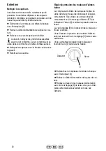 Предварительный просмотр 26 страницы Olympia NC 455 Operating Manual