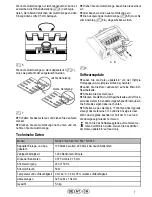 Preview for 7 page of Olympia NC 520 Operating Manual