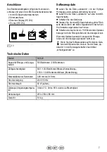 Предварительный просмотр 7 страницы Olympia NC 620 Operating Manual