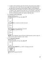 Preview for 27 page of Olympia OL2400 Owner'S Manual