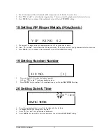 Preview for 13 page of Olympia OL3021 Owner'S Manual