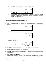 Preview for 20 page of Olympia OL5800 Owner'S Manual