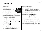 Preview for 22 page of Olympia OM 9812 Operating Instructions Manual