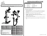Preview for 2 page of Olympia P-4430 Installation And Maintenance Instructions