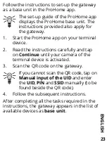 Preview for 23 page of Olympia ProHome easy Operating Manual