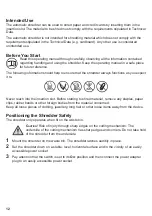 Предварительный просмотр 12 страницы Olympia PS 54 CC Manual