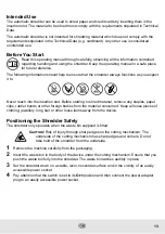 Preview for 13 page of Olympia PS 57 CC Plus Operating Instructions Manual