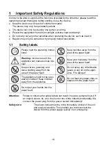 Preview for 16 page of Olympia PS 706.3 CCD Operating Instructions Manual