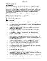 Preview for 15 page of Olympia PS 950 CCD Operating Instructions Manual