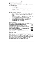 Preview for 34 page of Olympia PS14 Operating Instructions Manual