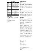 Preview for 2 page of Olympia RG260 CREE XPG LED User Manual