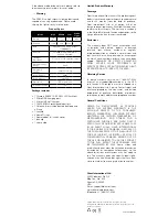 Preview for 2 page of Olympia RG850 CREE XML LED User Manual