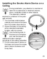 Preview for 23 page of Olympia RM 30 Operating Manual