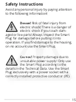Preview for 15 page of Olympia Smart Plug Operating Manual