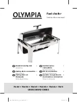 Preview for 1 page of Olympia U008 Instruction Manual