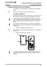 Preview for 13 page of Olympia VIVA PLUS Operating Manual