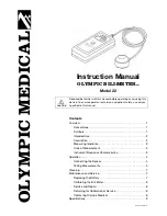 Olympic Medical BILI-METER 22 Instructions Manual предпросмотр