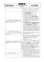 Предварительный просмотр 32 страницы Olympic Calstar A10Ex Operation And Maintenance Handbook